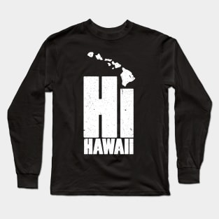 Hi Hawaii Islands Long Sleeve T-Shirt